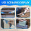 Window Track Cleaner Tool Set, 13 Pcs Magic Window Sill Cleaning Tools Kit for Door Tracks 4