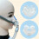 Replacement Set for Airfit P10 - Includes  Strap, Nasal Cushion (S/M/L) and Frame System,CPAP Supply Kit 3