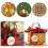 Discos de Madeira Redondos de 7,6 cm (3 Polegadas) com Furos para Enfeites de Madeira, Artesanato, Festas e Decoração de Casa. 2