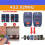 2PCS 433.92MHz Secure Rolling Code Remote Self-Searching Rolling Code Garage Door Opener Automatic Garage Remote Control 3