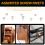 Chicago Screw Leather Rivets Assorted Screw Rivets M5 Chicago Binding Screws for Decorating PU  Belts(110PCS)A 5
