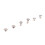 Chicago Screw Leather Rivets Assorted Screw Rivets M5 Chicago Binding Screws for Decorating PU  Belts(110PCS)A 9