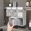Bathroom Pull-Out Storage Box for Cotton Swabs & Pads Organizer Under Mirror Cabinet Storage Box Hook-Style 4