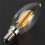 Dimmable E12 6W COB Edison Candle Flame Filament LED Light Bulb Lamp 10*3.5cm 7