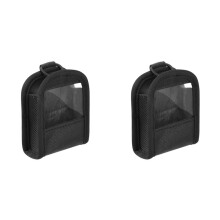 2X Tragbare Tasche für Drahtlose Sender, Robuste Aufbewahrungstasche für Gitarrenzubehör, Schultergurt