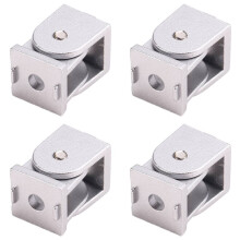 4X Conector de Junta de Pivô Flexível de Liga de Zinco Fundido de Perfil de Extrusão de Alumínio Série 2020 para Perfil de Alumínio