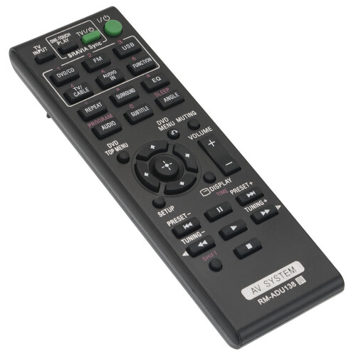 RM-ADU138 Replace Remote Control Fit for  AV System DAV-TZ145 HBD-TZ140 HBD-TZ145 1