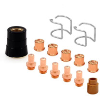 14 Pièces D'Équipement de Soudage CB70, Protection de Torche pour Découpe Plasma, Consommables pour Découpeur Plasma pour Eastwood