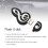 USB 2.0 Stick Cute Cartoon Memory Stick Music Notes Symbol USB 2.0 Memory External USB Flash Drive Memory Stick 4GB 6