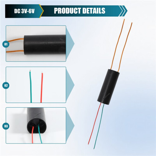 3v-6v to 400kV 400000V Boost Step- Power Module High-voltage Generator 2