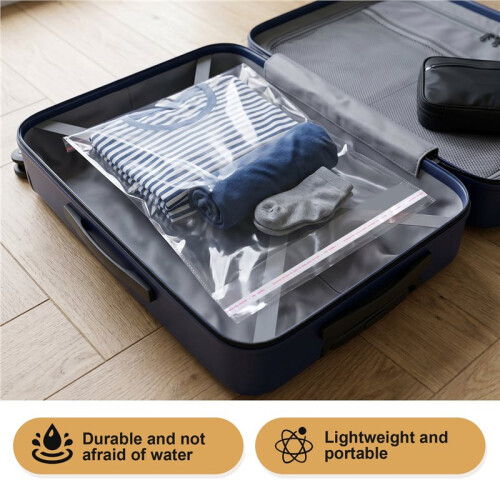 100x A3 package Bag 45x32cm Clear Resealable Plastic Self Seal Adhesive 2