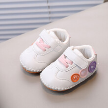 (Pink,16)Scarpe da passeggio bambino con motivo cartone animato e materiale traspirante per neonati moda