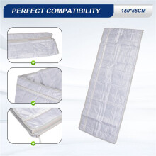 Portable Air Conditioner Hose Cover, Zipper Insulated AC Hose Sleeve for 5In & 5.9In Exhaust Hose, AC Tube Duct Vent Wra
