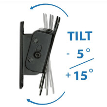 Supporto A Parete per TV/Monitor Piccole Dimensioni con Sgancio Rapido,Compatibile con Schermi LCD/LED 13 A 32 Pollici,Portata Massima 15 Kg,Design