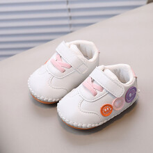 (Pink,18)Scarpe da passeggio bambino con motivo cartone animato e materiale traspirante per neonati moda
