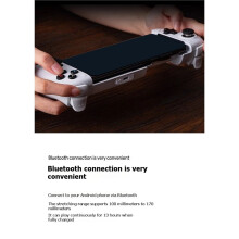 8BitDo Wireless Gamepad with Hall Effect Joysticks & Analog Triggers for Android Smartphones and Tablets B