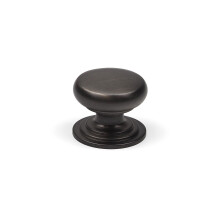 (32mm Knob) Dark Bronze Cabinet Cup & Button Knobs Pull