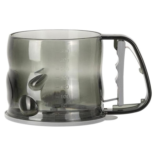 Kitchen Handheld Semi-Automatic Flour Sifter Baking Assistant Powder Sieving Tool