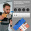 Drilling Template with Level and Ruler: Wall Drilling Positioning Plate,Adjustable Mounting Outlet Drilling Template 7