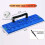 Drilling Template with Level and Ruler: Wall Drilling Positioning Plate,Adjustable Mounting Outlet Drilling Template 8