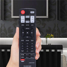 2X Telecomando Akb73575401 per Sound Bar Nb2430A Nb4540 Nb5540A Nb5541
