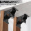 8 Pack Folding Brackets, Heavy-Duty Self-Locking Hinges with Screws, Foldable Lock Extension Support Brackets 4