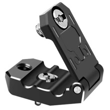 DSLR Camera Cable Clamp with 1/4 Inch Screw Camera Cage Rig L Plate for 4mm-8mm Cable Fixed Clip Mounting Bracket