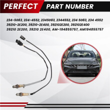 2 Sensores de Oxigênio para Carro (Montante e Jusante) 234-5083 234-4552 para Sonata Tucson para Forte Forte5