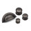 (76mm Cup) Dark Bronze Cabinet Cup & Button Knobs Pull 7