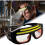 Rechargeable LED Glasses Headlight Glasses Unhindered  Light for Running Camping Work 2