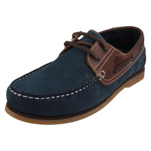 (Navy, UK 8) Mens Catesby Casual Deck Shoe - Hector