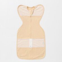 (Orange Mesh,S)Saco de dormir de color liso con malla transpirable para dormir diario de verano infantil
