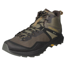 (Green, UK 7.5) Mens Merrell Gore-Tex With A Vibram Sole Walking Boots - MQM 3 Mid GTX