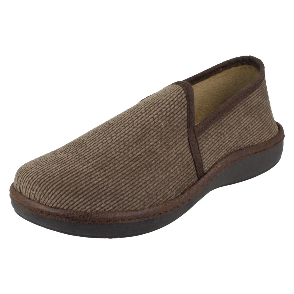 Padders (Brown, Uk 11) Mens Casual Slippers - Percy