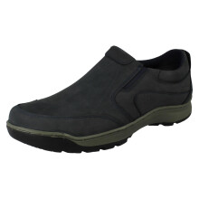 (Navy, UK 13) Mens Hush Puppies Slip On Shoes - Jasper