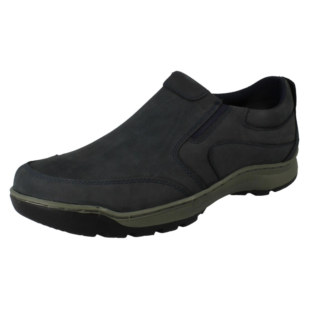 Hush Puppies (Navy, Uk 13) Mens Slip On Shoes - Jasper