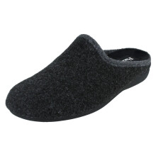 (Black, UK 8) Mens Padders Mule Slippers - Orion