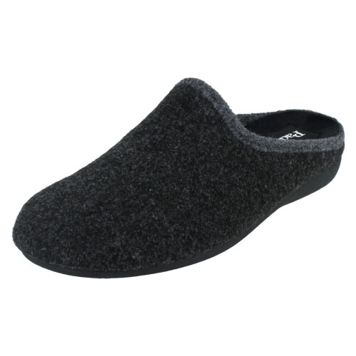 Padders (Black, UK 9) Mens Padders Mule Slippers - Orion