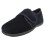 Padders (Navy, UK 8) Mens Padders Hook & Loop Slippers - James 1