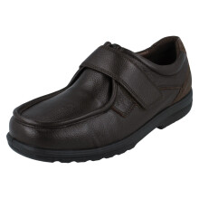(Brown, UK 6) Mens Padders Casual Moccasin Shoes - Donald