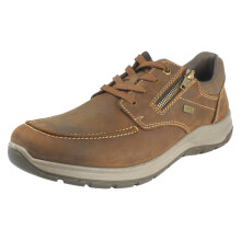 (Brown, UK 9) Mens Rieker-Tex Extra Wide Fitting Casual Shoes 03601