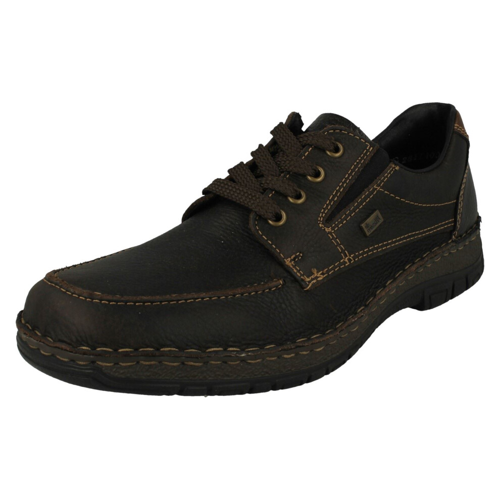Rieker (Brown, Uk 10.5) Mens Casual Lace Up Shoes 05100