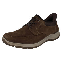 (Brown, UK 10.5) Mens Rieker Ready2Go Slip On Casual Shoes 03656