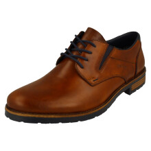 (Brown, UK 11) Mens Rieker Gusset Detailed Lace Up Shoes 14621
