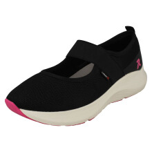 (Black, UK 5) Ladies R-EVOLUTION By Rieker Mary Jane Style Shoes 42102