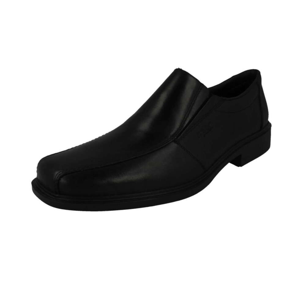 Rieker (Black, Uk 8) Mens Extra Wide Slip On Shoes B0051