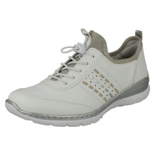 (White, UK 3.5) Ladies Rieker Toggle Fastening Casual Shoes L3259