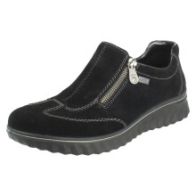 (Black, UK 6) Ladies Rieker Zip Fastening RiekerTEX Casual Shoes 59071