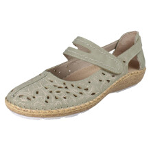 (Green, UK 4) Ladies Rieker Mary Jane Shoes 44872