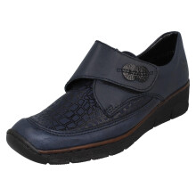 (Blue, UK 6.5) Rieker Ladies Everyday Casual Shoes 537C0